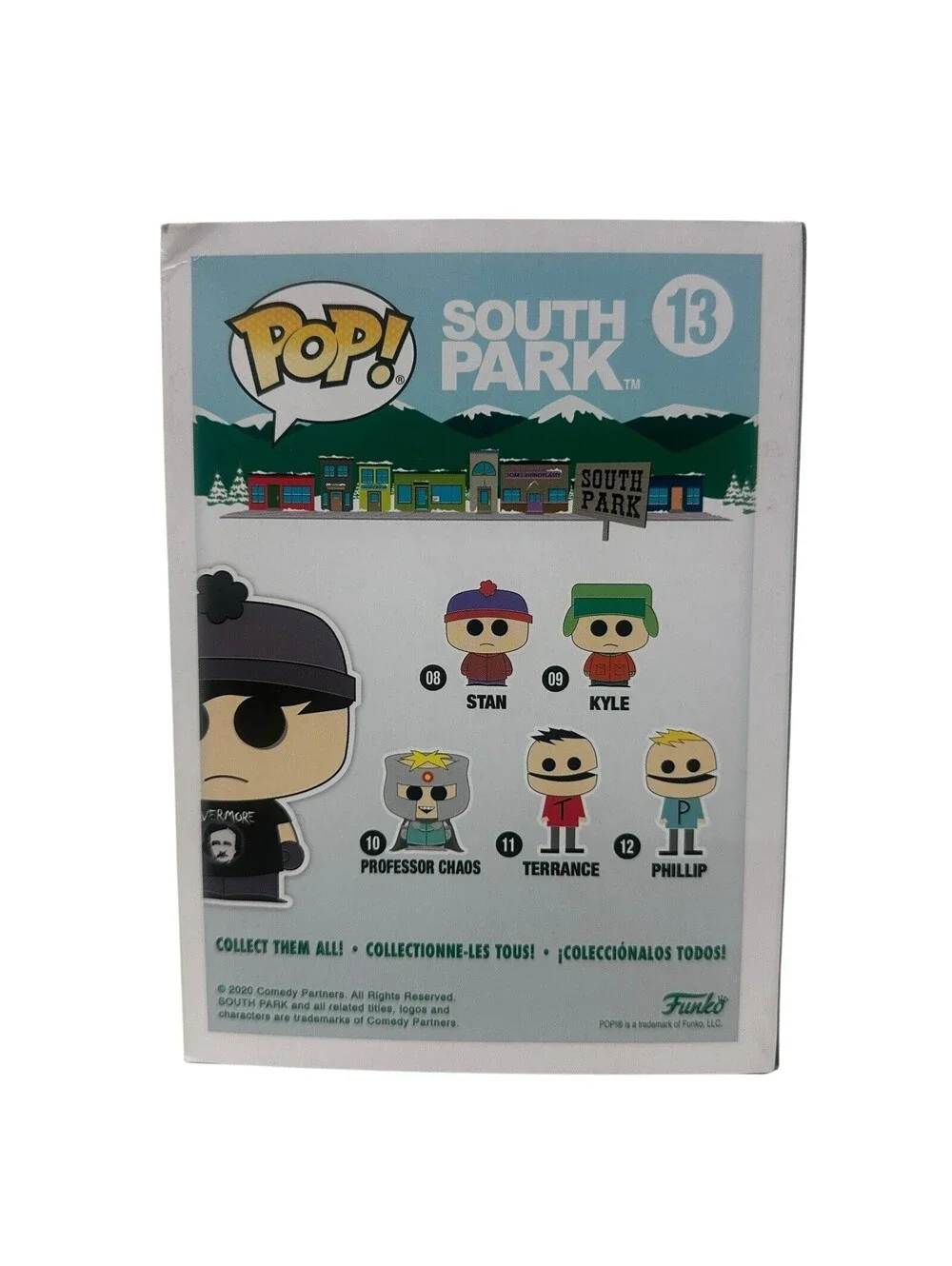 Funko Pop! Animation South Park 13 Goth Stan Vinyl Figure